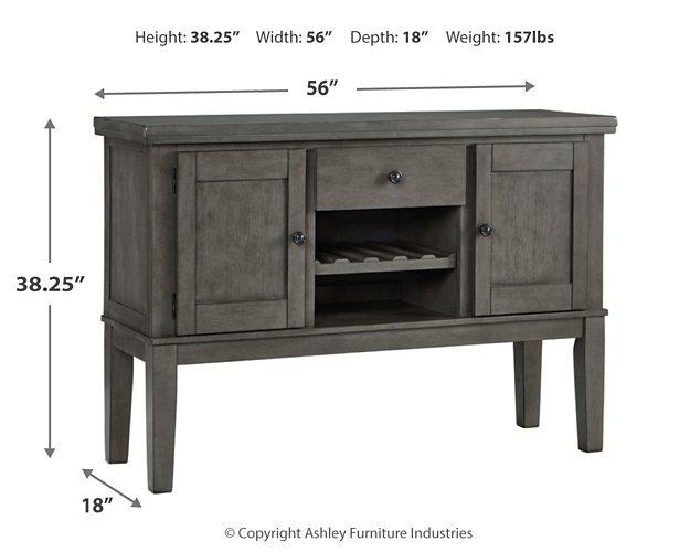 Hallanden Dining Room Set - Golden Home Furniture (Columbus, OH) - Multi Location