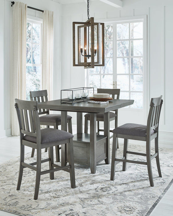Hallanden Dining Room Set - Golden Home Furniture (Columbus, OH) - Multi Location