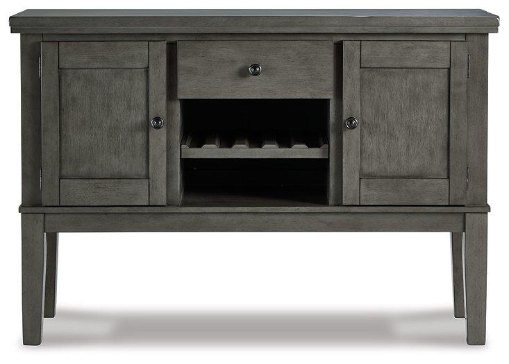 Hallanden Counter Height Dining Room Set - Golden Home Furniture (Columbus, OH) - Multi Location