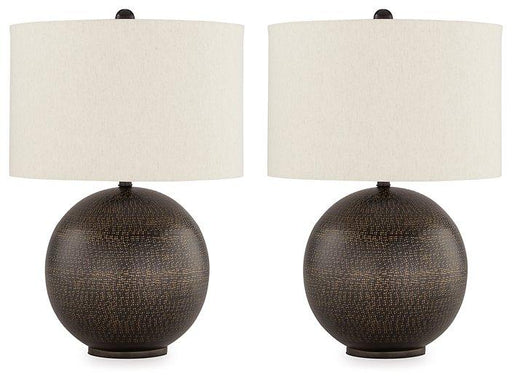 Hambell Lamp Set - Golden Home Furniture (Columbus, OH) - Multi Location