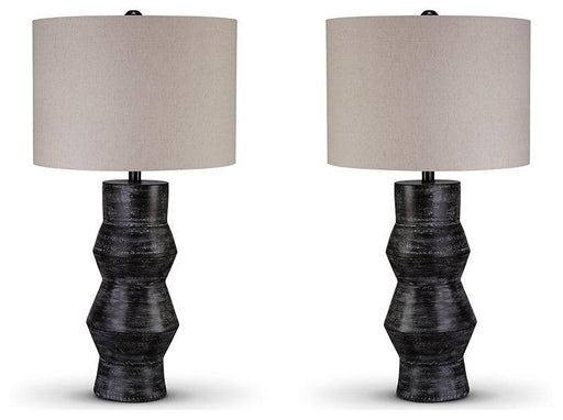Kerbert Lamp Set - Golden Home Furniture (Columbus, OH) - Multi Location