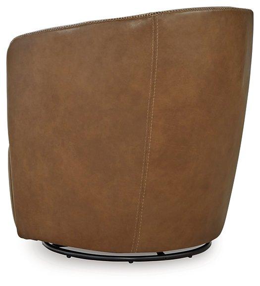 Kierreys Swivel Accent Chair - Golden Home Furniture 