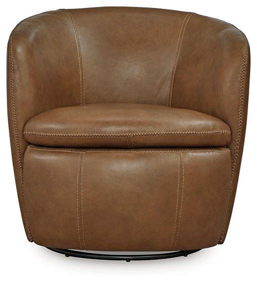 Kierreys Swivel Accent Chair - Golden Home Furniture 