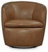 Kierreys Swivel Accent Chair - Golden Home Furniture 