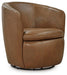 Kierreys Swivel Accent Chair - Golden Home Furniture 