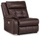 Punch Up Power Reclining Sectional Loveseat with Console - Golden Home Furniture 