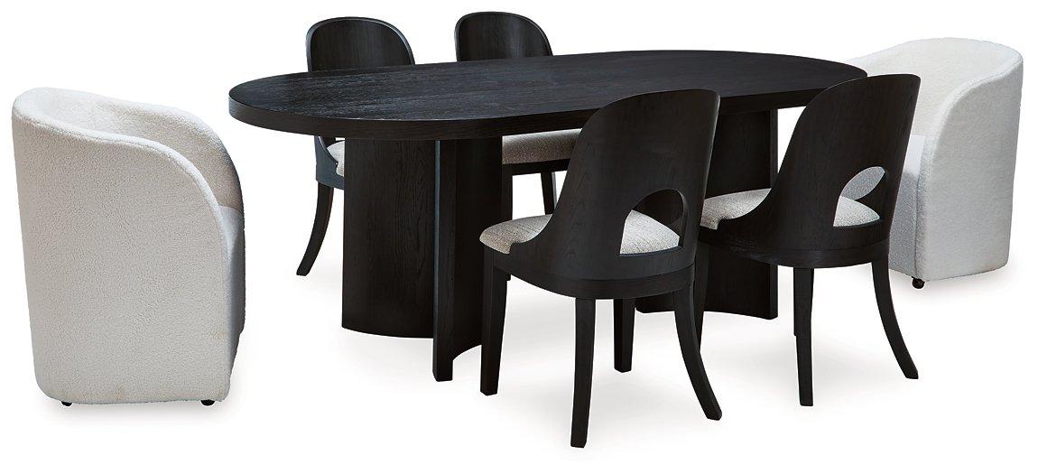 Rowanbeck Dining Package - Golden Home Furniture (Columbus, OH) - Multi Location