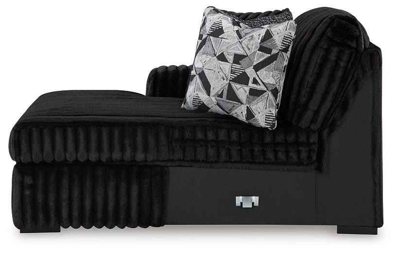 Midnight-Madness Sectional Sofa with Chaise - Golden Home Furniture (Columbus, OH) - Multi Location