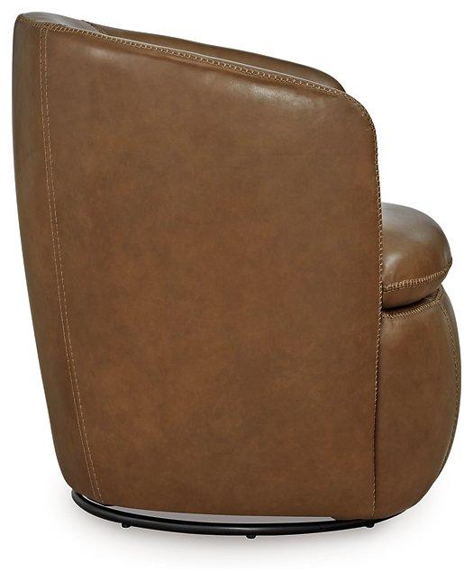 Kierreys Swivel Accent Chair - Golden Home Furniture 