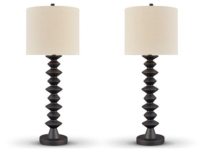 Luanndon Lamp Set - Golden Home Furniture (Columbus, OH) - Multi Location