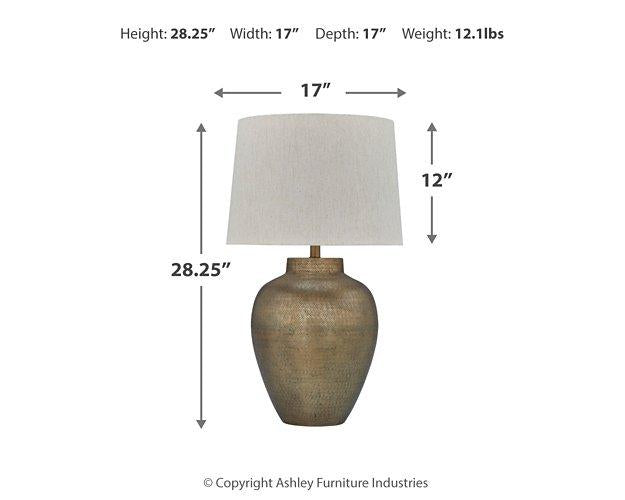 Madney Lamp Set - Golden Home Furniture (Columbus, OH) - Multi Location