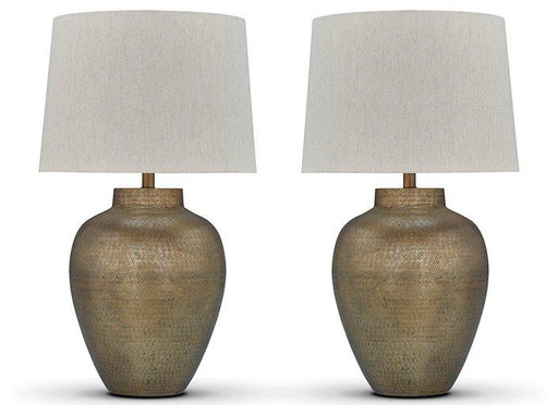 Madney Lamp Set - Golden Home Furniture (Columbus, OH) - Multi Location
