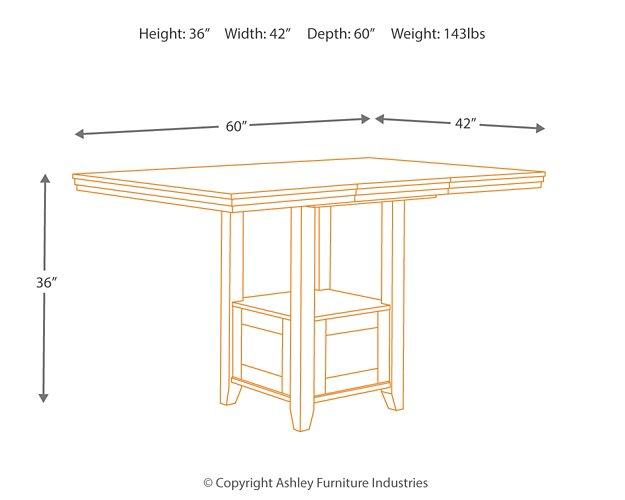 Ralene Counter Height Dining Set - Golden Home Furniture (Columbus, OH) - Multi Location