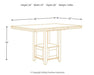 Ralene Counter Height Dining Set - Golden Home Furniture (Columbus, OH) - Multi Location