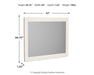 Stelsie Bedroom Mirror - Golden Home Furniture 