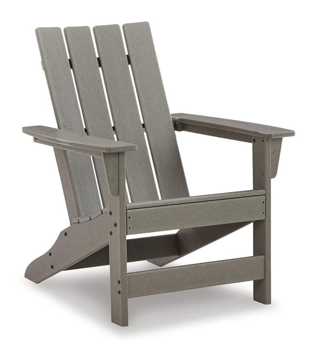 Visola Outdoor Adirondack Chair Set with End Table - Golden Home Furniture (Columbus, OH) - Multi Location