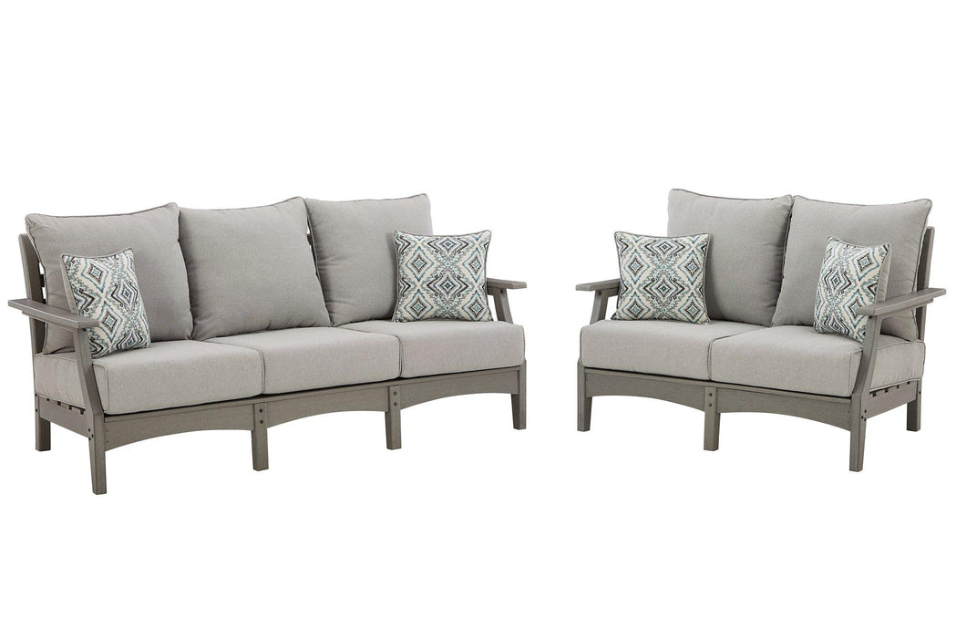 Visola Outdoor Seating Set - Golden Home Furniture (Columbus, OH) - Multi Location
