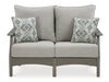 Visola Outdoor Sofa and Loveseat Set - Golden Home Furniture (Columbus, OH) - Multi Location