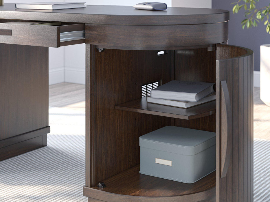 Korestone Home Office Set - Golden Home Furniture (Columbus, OH) - Multi Location