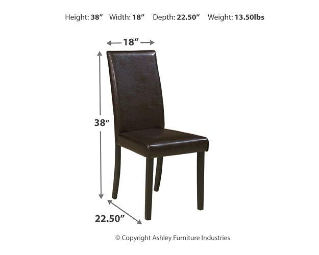 Kimonte Dining Chair Set - Golden Home Furniture (Columbus, OH) - Multi Location