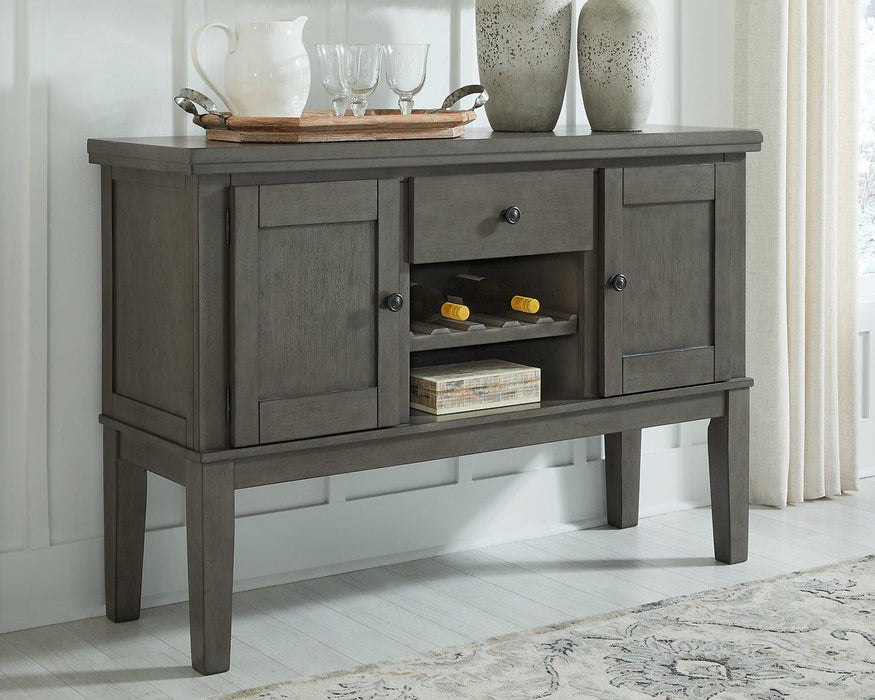Hallanden Dining Room Set - Golden Home Furniture (Columbus, OH) - Multi Location