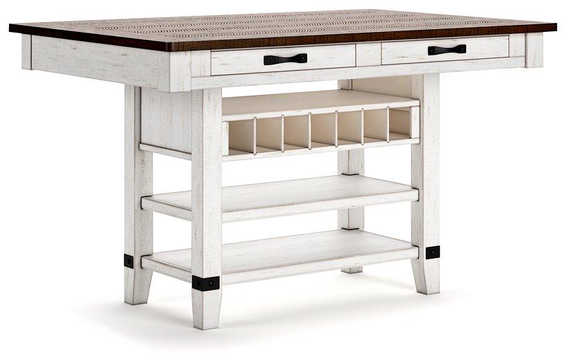 Valebeck Counter Height Dining Table - Golden Home Furniture (Columbus, OH) - Multi Location