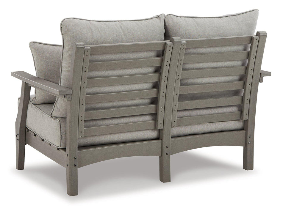 Visola Outdoor Sofa and Loveseat Set - Golden Home Furniture (Columbus, OH) - Multi Location