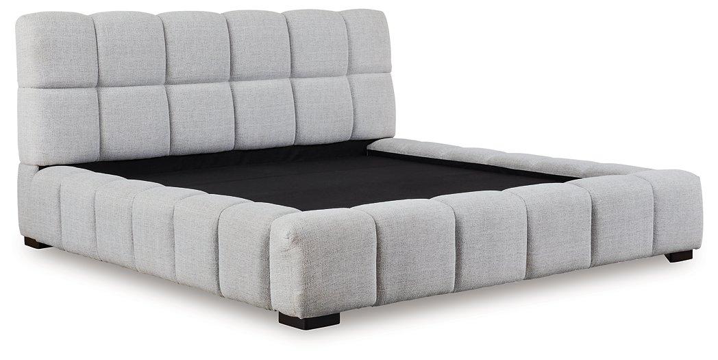 Grendusk Upholstered Bed - Golden Home Furniture (Columbus, OH) - Multi Location