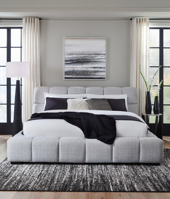 Grendusk Upholstered Bed - Golden Home Furniture (Columbus, OH) - Multi Location