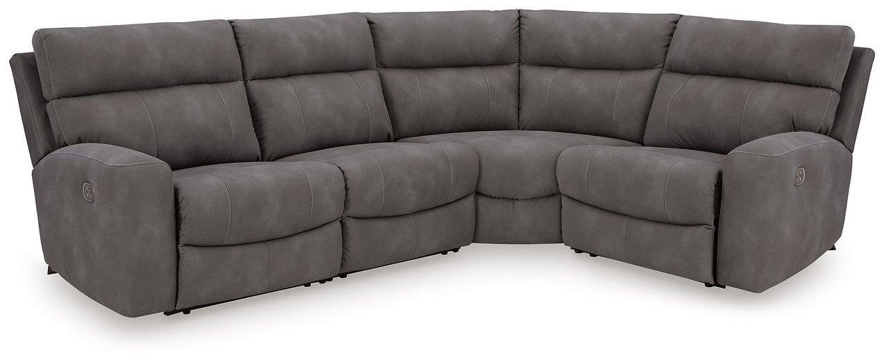 Next-Gen DuraPella Power Reclining Sectional - Golden Home Furniture (Columbus, OH) - Multi Location