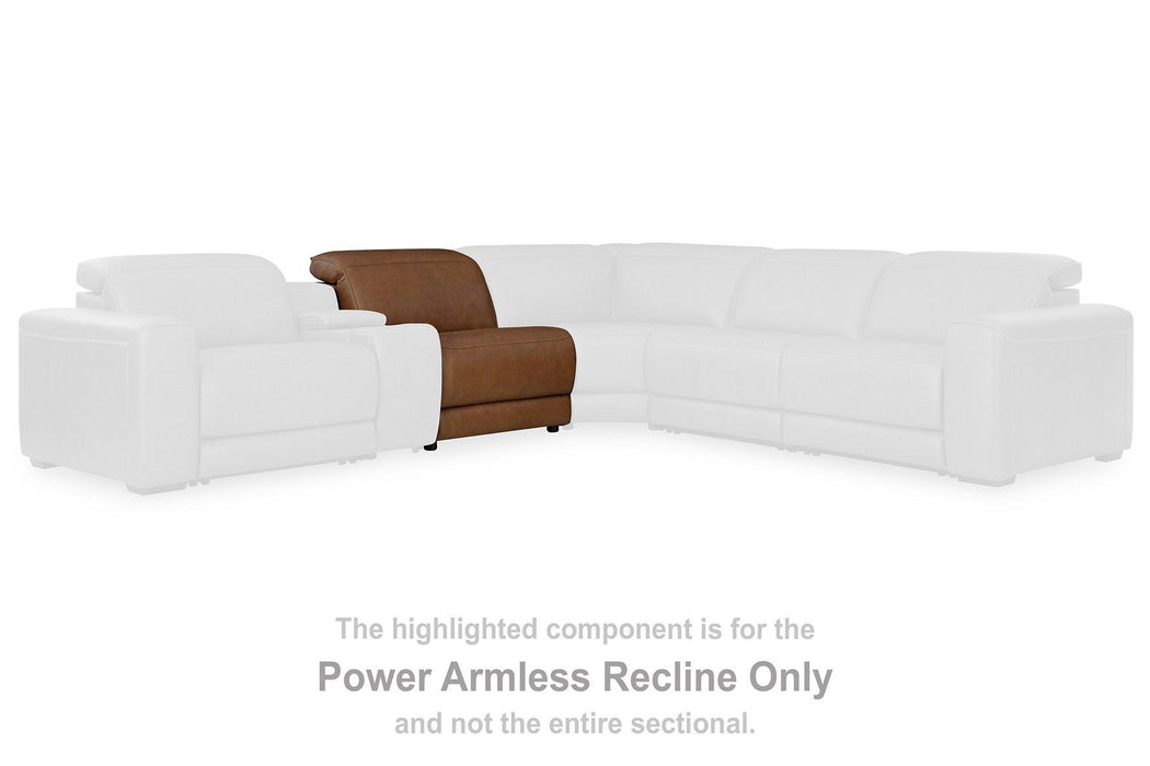 Magic Man Power Reclining Sectional - Golden Home Furniture (Columbus, OH) - Multi Location