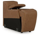 Magic Man Power Reclining Sectional with Console - Golden Home Furniture (Columbus, OH) - Multi Location