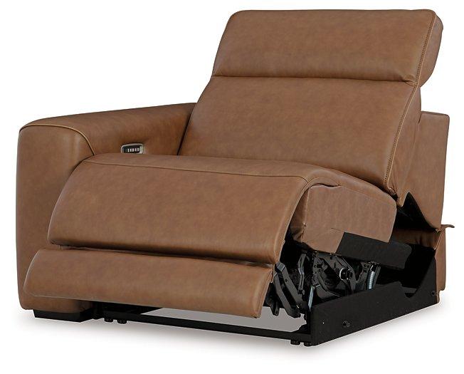 Magic Man Power Reclining Sectional Loveseat - Golden Home Furniture (Columbus, OH) - Multi Location
