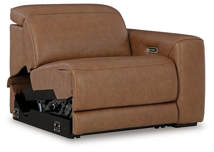 Magic Man Power Reclining Sectional Loveseat - Golden Home Furniture (Columbus, OH) - Multi Location