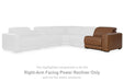 Magic Man Power Reclining Sectional Loveseat - Golden Home Furniture (Columbus, OH) - Multi Location