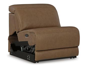 Magic Man Power Reclining Sectional with Console - Golden Home Furniture (Columbus, OH) - Multi Location