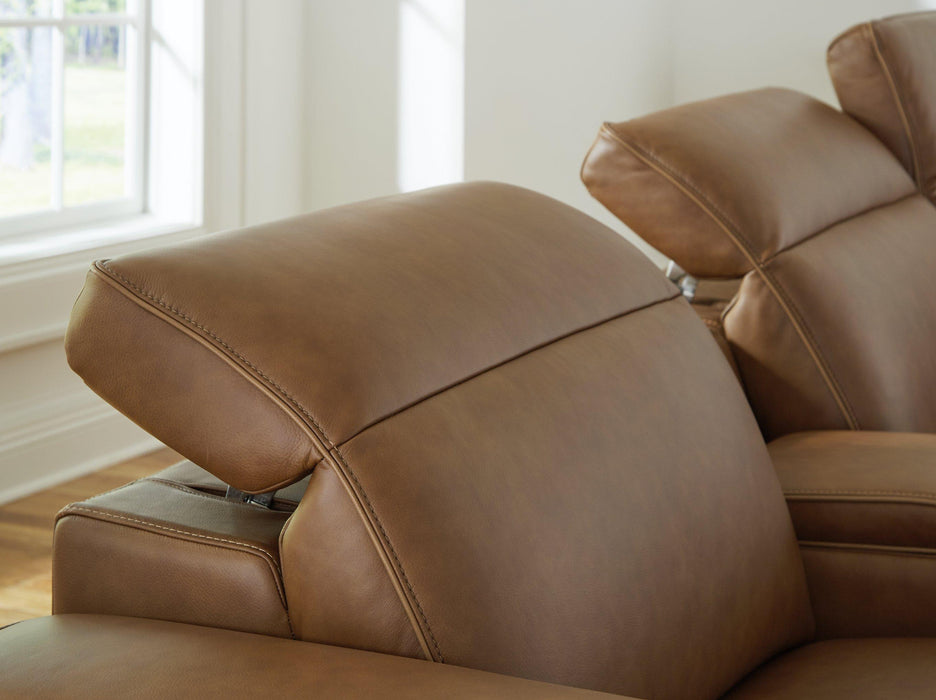 Magic Man Power Reclining Sectional - Golden Home Furniture (Columbus, OH) - Multi Location