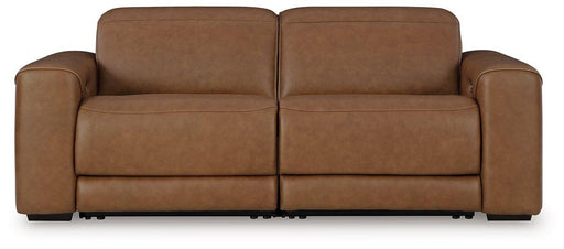 Magic Man Power Reclining Sectional Loveseat - Golden Home Furniture (Columbus, OH) - Multi Location