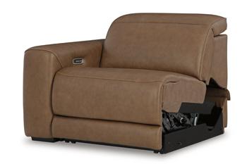 Magic Man Power Reclining Sectional Loveseat - Golden Home Furniture (Columbus, OH) - Multi Location