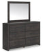 Hollivern Dresser and Mirror - Golden Home Furniture (Columbus, OH) - Multi Location