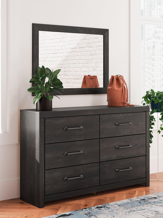 Hollivern Dresser and Mirror - Golden Home Furniture (Columbus, OH) - Multi Location