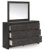 Hollivern Dresser and Mirror - Golden Home Furniture (Columbus, OH) - Multi Location