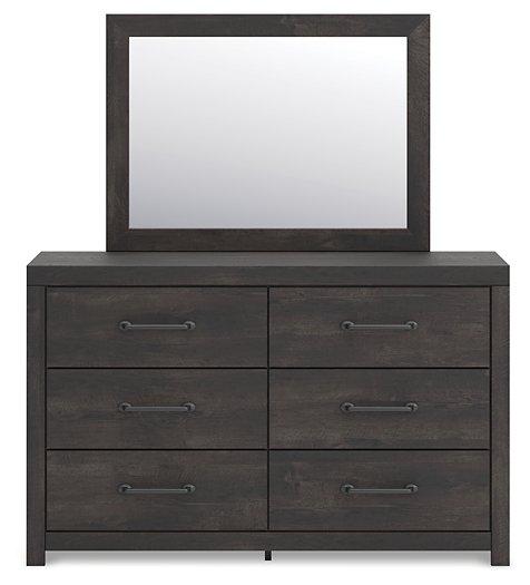 Hollivern Dresser and Mirror - Golden Home Furniture (Columbus, OH) - Multi Location