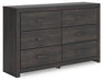 Hollivern Dresser and Mirror - Golden Home Furniture (Columbus, OH) - Multi Location