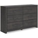 Hollivern Dresser and Mirror - Golden Home Furniture (Columbus, OH) - Multi Location