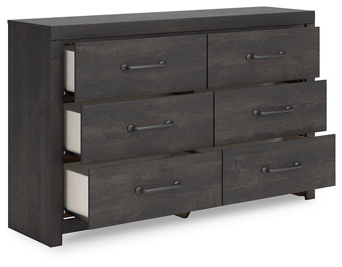 Hollivern Dresser and Mirror - Golden Home Furniture (Columbus, OH) - Multi Location