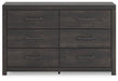 Hollivern Dresser and Mirror - Golden Home Furniture (Columbus, OH) - Multi Location