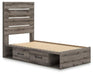 Graystorm Bed with Storage - Golden Home Furniture (Columbus, OH) - Multi Location