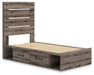 Graystorm Bed with Storage - Golden Home Furniture (Columbus, OH) - Multi Location
