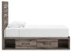Graystorm Bed with Storage - Golden Home Furniture (Columbus, OH) - Multi Location